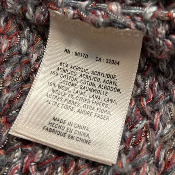 Anthropologie’s Moth Wool Blend Open Front Knit Cardigan size Medium - Picture 7 of 10